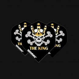 Winmau Mervyn King Player Mega Standard Black