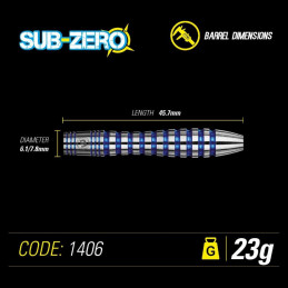 Winmau -Sub-Zero Typ 3 - Steeldart