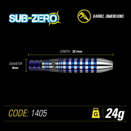 Winmau -Sub-Zero Typ 2 - Steeldart