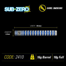 Winmau - Sub-Zero Typ 1 - Softdart