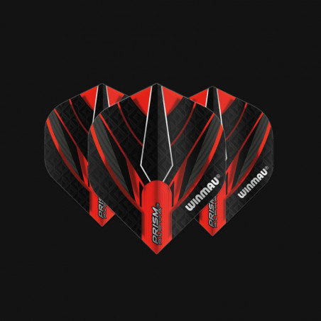 Winmau Prism Alpha Red & Black