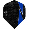 Mission Flint Dart Flights - 100 Micron - UV Finish - No2 - Std - Blue