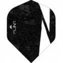 Mission Flint Dart Flights - 100 Micron - UV Finish - No2 - Std - White