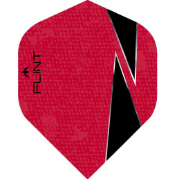 Mission Flint-X Dart Flights - 100 Micron - UV Finish - No2 - Std - Red