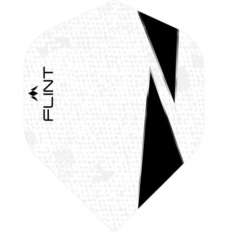 Mission Flint-X Dart Flights - 100 Micron - UV Finish - No2 - Std - White