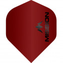 Mission Logo - Dart Flights - 100 Micron - UV Finish - No2 - Std - Matt Red