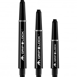 Mission GripLock Stems  Black - Short 34mm