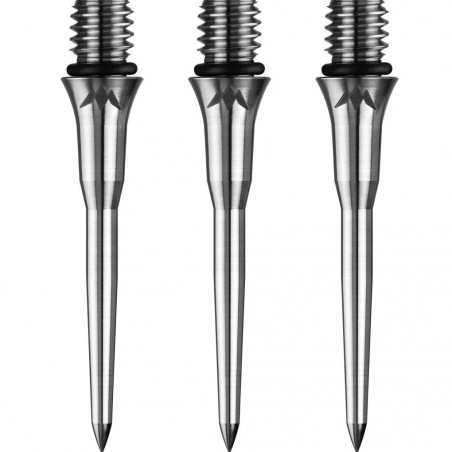 Mission Titan Pro Ti Conversion Points - Smooth- Silver 26mm