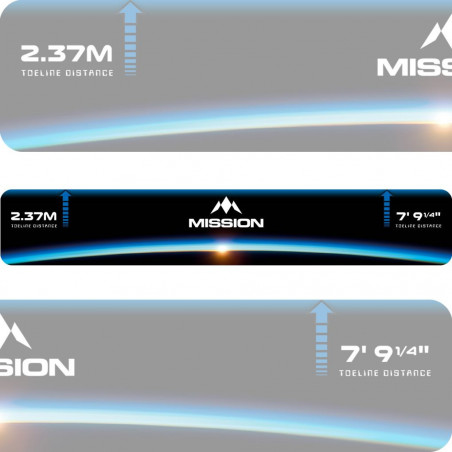 Mission Throw Line Oche - Toeline - Horizon