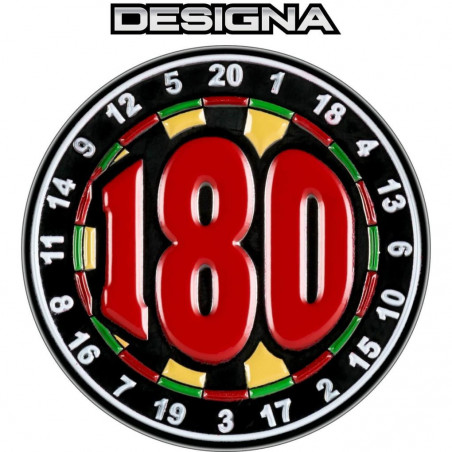 Designa Darts Pin Badges - Enamel Pin Badge - Large - 180