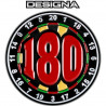 Designa Darts Pin Badges - Enamel Pin Badge - Large - 180