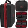 Mission Freedom Luxor Extra Large Darts Case - Black/Red