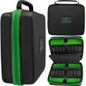 Mission Freedom Luxor Extra Large Darts Case - Black/Green