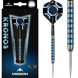 Mission - Kronos Blue Linear Iso-Grip - Steeldart