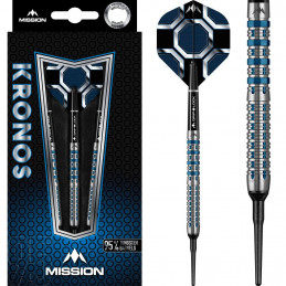 Mission - Kronos Blue M2  Rear Iso-Grip - Softdart