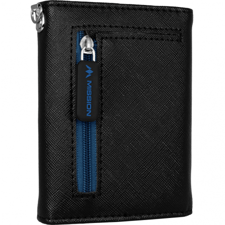 Mission Flint Darts Wallet - Black & Blue