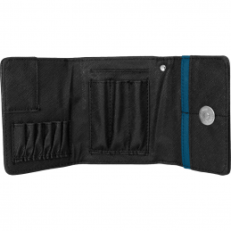 Mission Flint Darts Wallet - Black & Blue