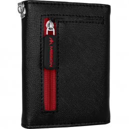 Mission Flint Darts Wallet - Black & Red