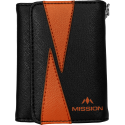 Mission Flint Darts Wallet - Black & Orange