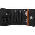 Mission Flint Darts Wallet - Black & Orange