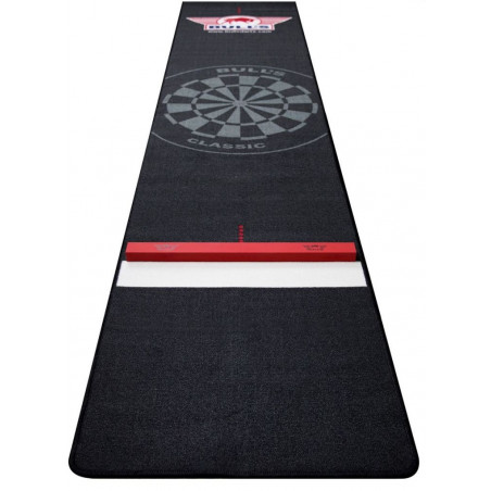 Bull's Dartmatte mit Oche 300x67 cm Black/Black