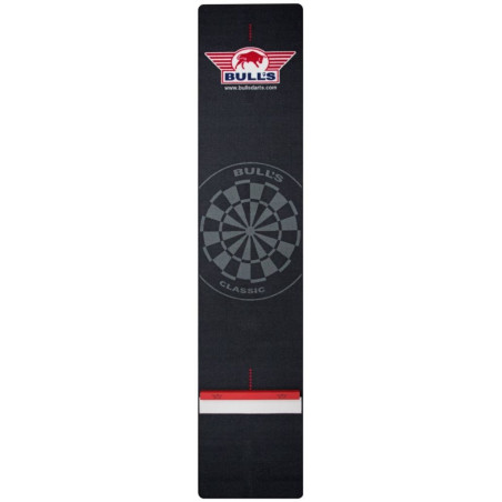 Bull's Dartmatte mit Oche 300x67 cm Black/Black