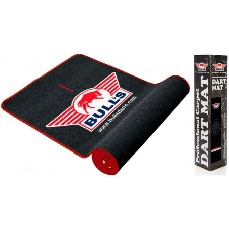 Bull's Dartmatte mit Oche 300x67 cm Black/Black