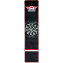Bull's Dartmatte mit Oche 300x67 cm Black/Red