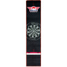 Bull's Dartmatte mit Oche 300x67 cm Black/Red