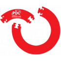 Bull's PDC Darts 4 pc. Foam Surround Red