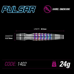 Winmau - Pulsar Typ C - Steeldart