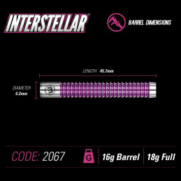 Winmau - Interstellar - Softdart