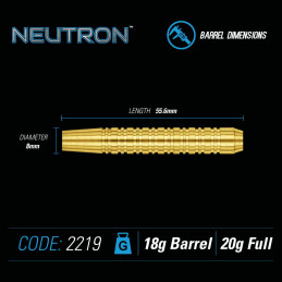 Winmau - Neutron Brass Typ 1 - Softdart