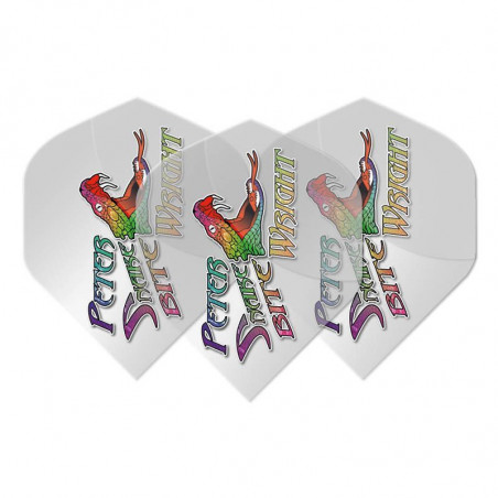 Red Dragon Hardcore Peter Wright Snake Design Clear