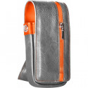 TARGET COMPACT GREY/ORANGE WALLET