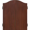 Mission - Dartboard Cabinet - Deluxe Quality - to fit all bristle dartboards - Sedona Red