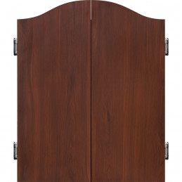 Mission - Dartboard Cabinet - Deluxe Quality - to fit all bristle dartboards - Sedona Red