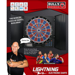 Bull's - Lightning RB Sound Elektronik Dartboard