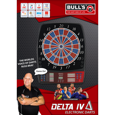 Bull's - Delta IV RB Sound Elektronik Dartboard