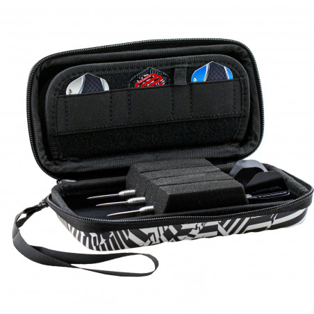 Bulls - ORBIS S Dartcase LE 102 Schwarz-Weiss