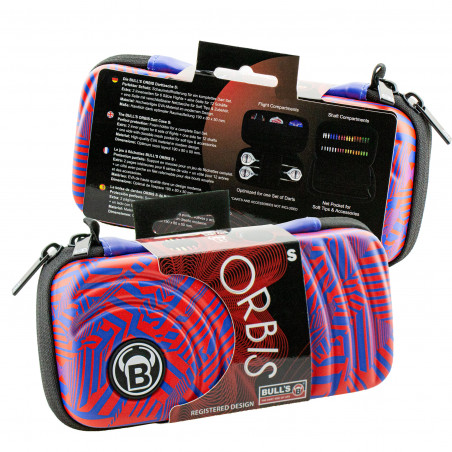 Bulls - ORBIS S Dartcase LE 102 Rot-Blau