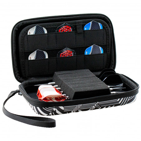 Bulls - ORBIS XL Dartcase LE 102 Schwarz-Weiss