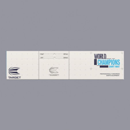 TARGET Dartmatte WORLD CHAMPION BLUE TRIM 300x60cm