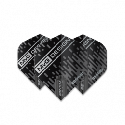 Winmau Michael van Gerwen Prism Delta MvG Black & Grey