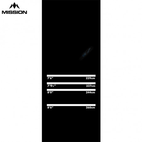 Jack Daniels - Deluxe Carpet Dart Mat - 60cm x 290cm