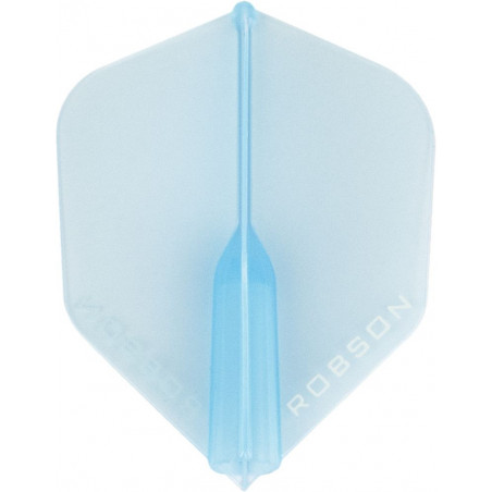 BULL´S ROBSON PLUS FLIGHT STANDARD Nr. 6 Crystal Clear Blau
