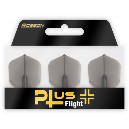 BULL´S ROBSON PLUS FLIGHT STANDARD Nr. 6Crystal Clear Schwarz