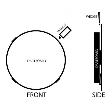 Bulls - Dartboard Keile 4 Stk.