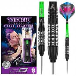 Red Dragon - Peter Wright Black Strike - Steeldart