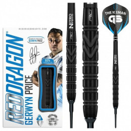 Red Dragon - Gerwyn Price Black - Softdart